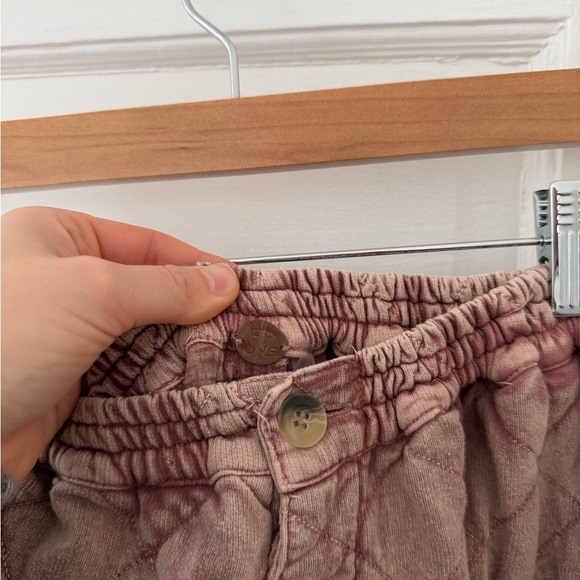 Quilted Brown Pants - Picture 3 of 4